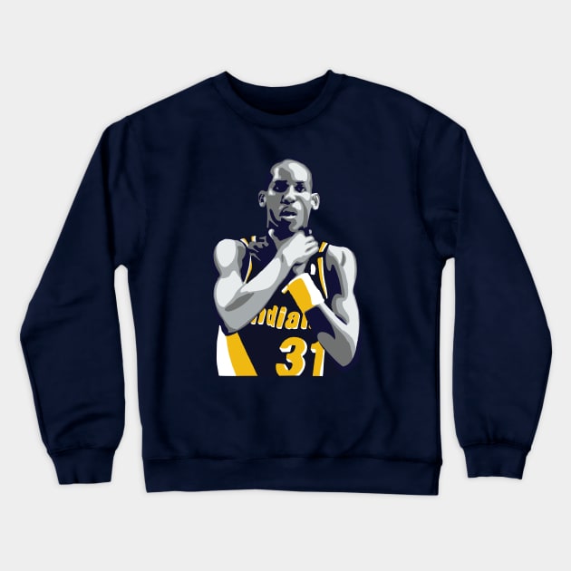 Reggie Miller Choke Crewneck Sweatshirt by qiangdade